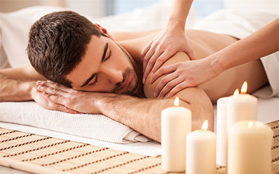 50 min Deep Tissue Massage. Energizing Facial. Sauna